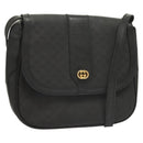 GUCCI Micro GG Supreme Shoulder Bag PVC Black Gold 001 41 4425 Auth ep9569-1