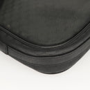 GUCCI Micro GG Supreme Shoulder Bag PVC Black Gold 001 41 4425 Auth ep9569-16