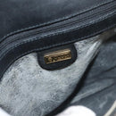 GUCCI Micro GG Supreme Shoulder Bag PVC Black Gold 001 41 4425 Auth ep9569-19