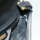 GUCCI Micro GG Supreme Shoulder Bag PVC Black Gold 001 41 4425 Auth ep9569-20