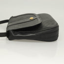 GUCCI Micro GG Supreme Shoulder Bag PVC Black Gold 001 41 4425 Auth ep9569-4