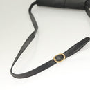 GUCCI Micro GG Supreme Shoulder Bag PVC Black Gold 001 41 4425 Auth ep9569-7