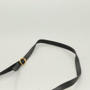 GUCCI Micro GG Supreme Shoulder Bag PVC Black Gold 001 41 4425 Auth ep9569-14