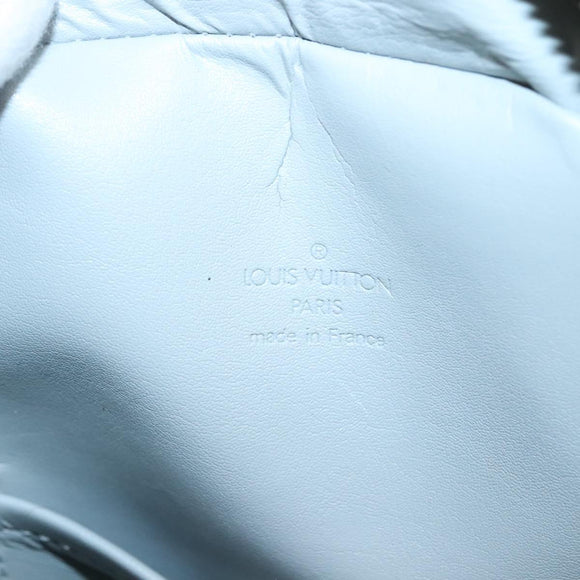 LOUIS VUITTON Monogram Vernis Tompkins Square Hand Bag Gris M91150 Auth ep9572