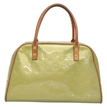 LOUIS VUITTON Monogram Vernis Tompkins Square Hand Bag Gris M91150 Auth ep9572 - 0