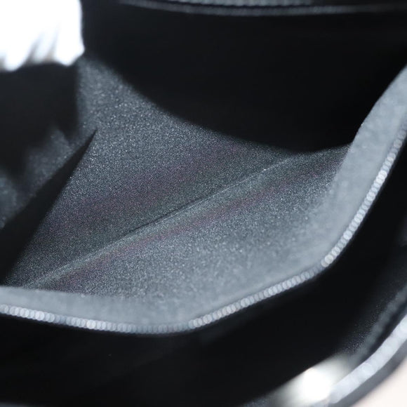 GUCCI GG Canvas Shoulder Bag Black Silver 001 3166 3444 Auth ep9573