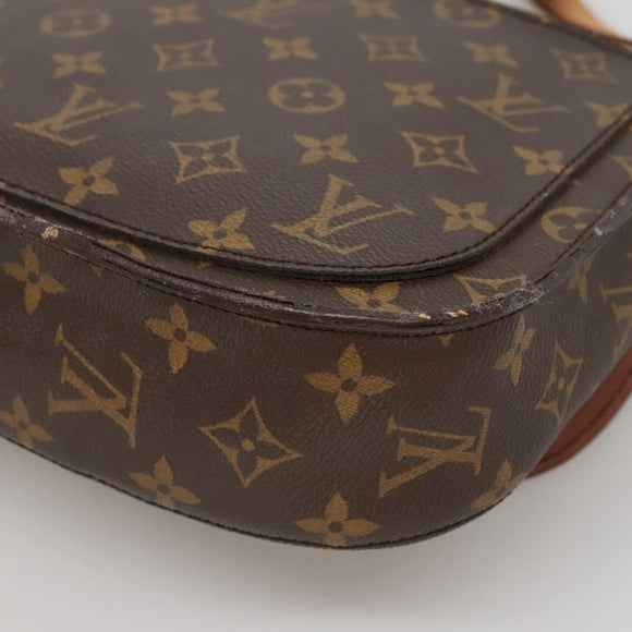 LOUIS VUITTON Monogram Saint Cloud GM Shoulder Bag M51242 LV Auth ep9578