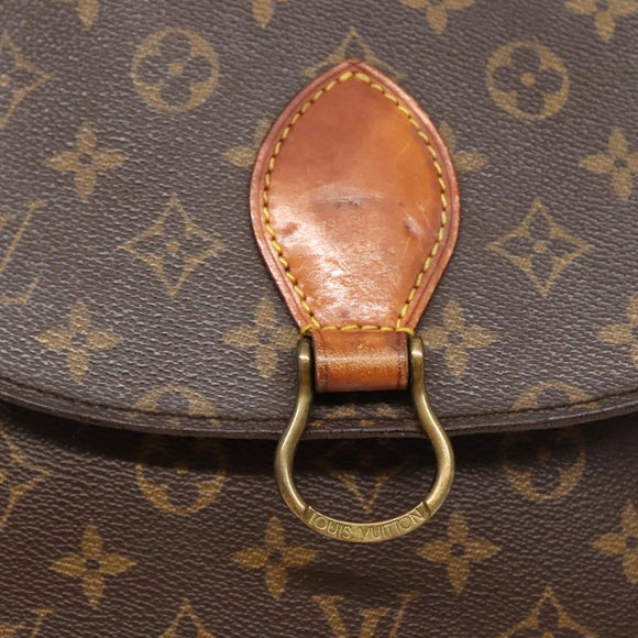 LOUIS VUITTON Monogram Saint Cloud GM Shoulder Bag M51242 LV Auth ep9578