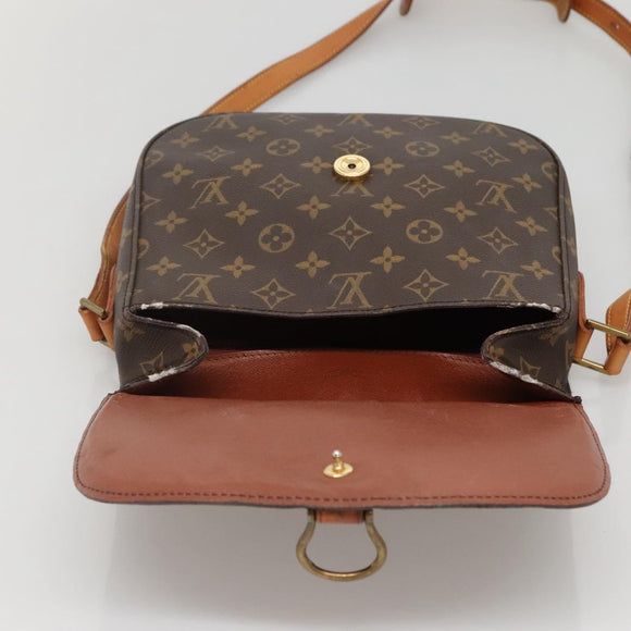 LOUIS VUITTON Monogram Saint Cloud GM Shoulder Bag M51242 LV Auth ep9578
