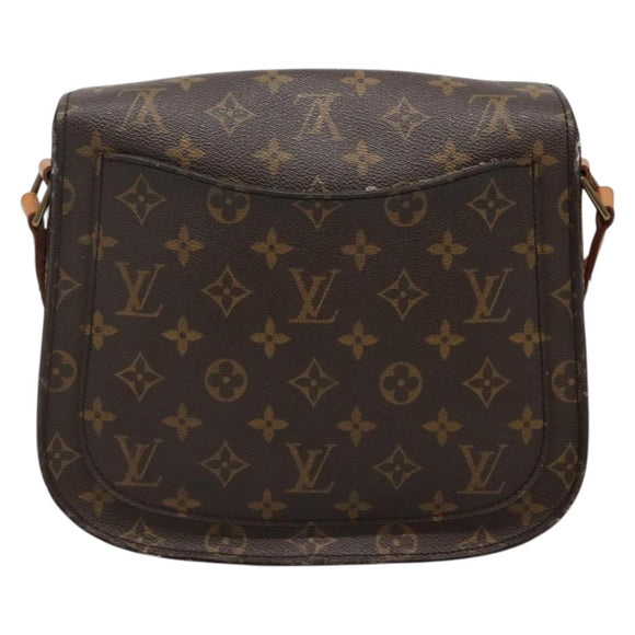 LOUIS VUITTON Monogram Saint Cloud GM Shoulder Bag M51242 LV Auth ep9578