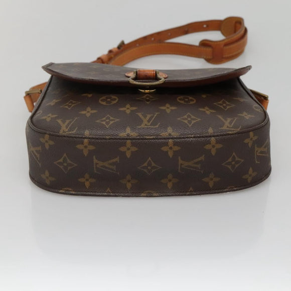 LOUIS VUITTON Monogram Saint Cloud GM Shoulder Bag M51242 LV Auth ep9578