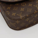 LOUIS VUITTON Monogram Saint Cloud GM Shoulder Bag M51242 LV Auth ep9579-16