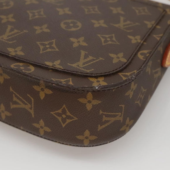 LOUIS VUITTON Monogram Saint Cloud GM Shoulder Bag M51242 LV Auth ep9579