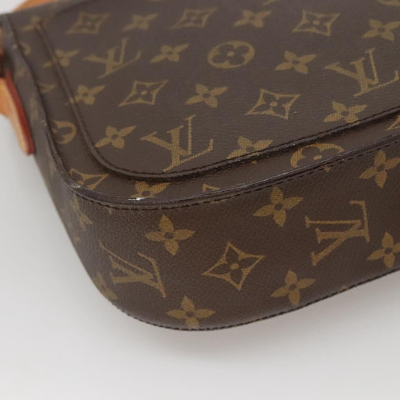 LOUIS VUITTON Monogram Saint Cloud GM Shoulder Bag M51242 LV Auth ep9579