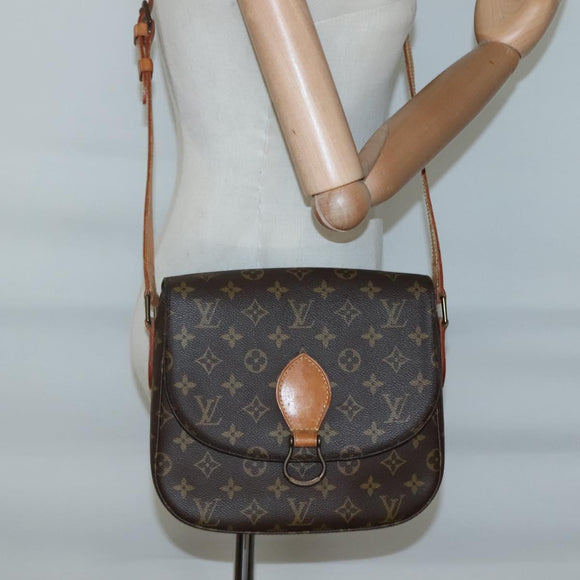 LOUIS VUITTON Monogram Saint Cloud GM Shoulder Bag M51242 LV Auth ep9579