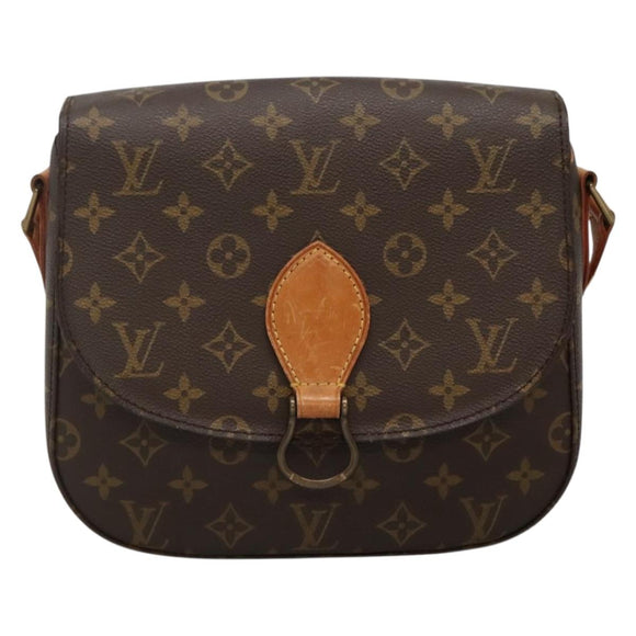 LOUIS VUITTON Monogram Saint Cloud GM Shoulder Bag M51242 LV Auth ep9579