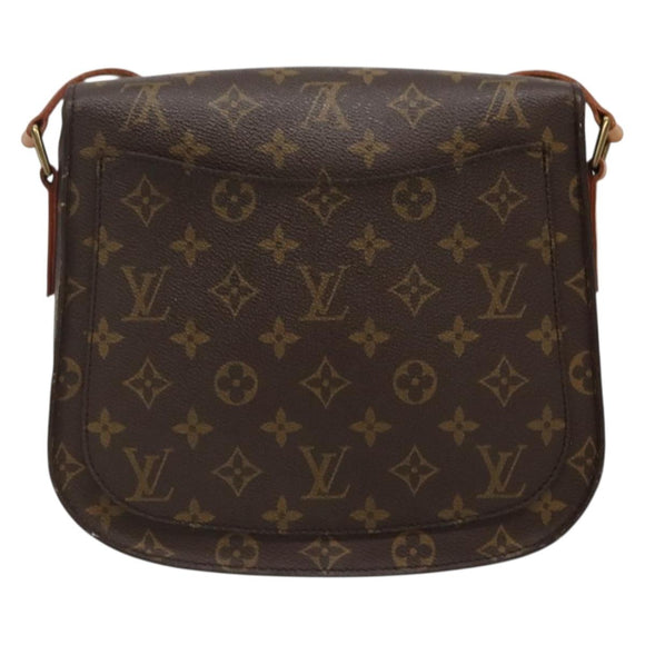 LOUIS VUITTON Monogram Saint Cloud GM Shoulder Bag M51242 LV Auth ep9579