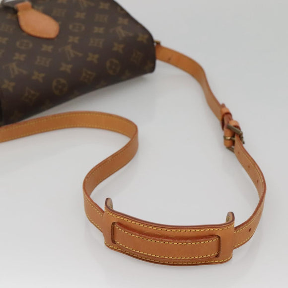 LOUIS VUITTON Monogram Saint Cloud GM Shoulder Bag M51242 LV Auth ep9579