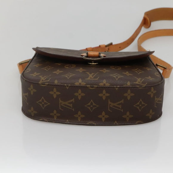 LOUIS VUITTON Monogram Saint Cloud GM Shoulder Bag M51242 LV Auth ep9579