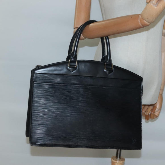 LOUIS VUITTON Epi Riviera Hand Bag Noir Black M48182 LV Auth ep9583