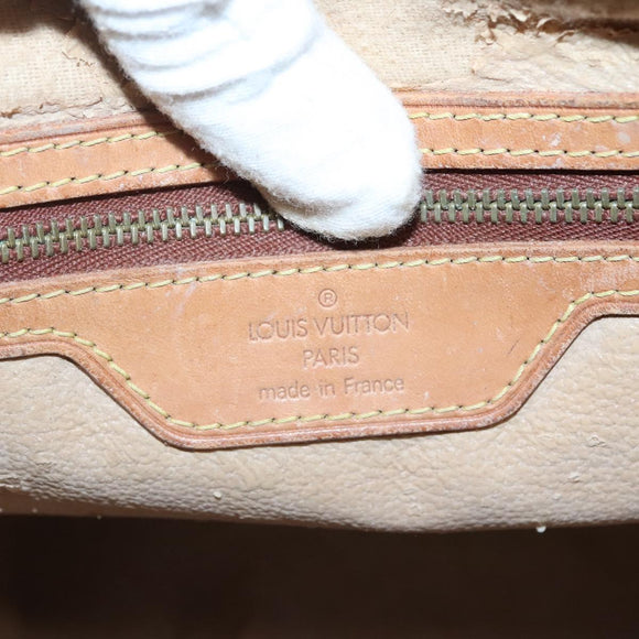 LOUIS VUITTON Monogram Bucket PM Shoulder Bag M42238 LV Auth ep9585