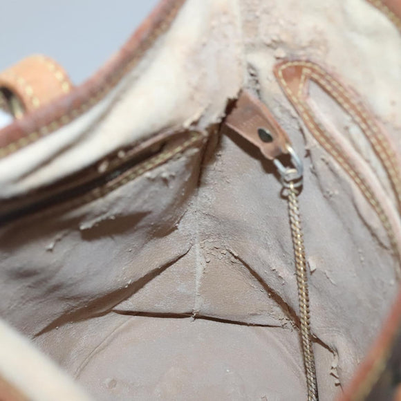 LOUIS VUITTON Monogram Bucket PM Shoulder Bag M42238 LV Auth ep9585