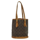 LOUIS VUITTON Monogram Bucket PM Shoulder Bag M42238 LV Auth ep9585-3