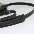 GUCCI GG Supreme Sherry Line Shoulder Bag PVC Navy Silver Red 162910 Auth ep9588-7