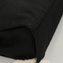 GUCCI Bamboo Hand Bag Nylon Black Silver 002 1016 Auth ep9594-9