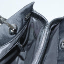GUCCI Bamboo Hand Bag Nylon Black Silver 002 1016 Auth ep9594-19