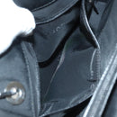GUCCI Bamboo Hand Bag Nylon Black Silver 002 1016 Auth ep9594-24