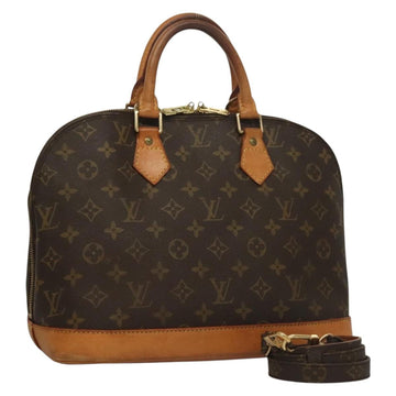 LOUIS VUITTON Monogram Alma Hand Bag M51130 LV Auth ep9611