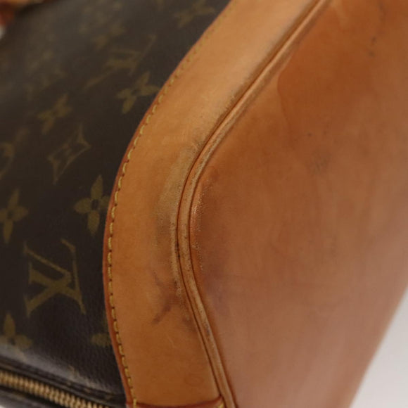 LOUIS VUITTON Monogram Alma Hand Bag M51130 LV Auth ep9611