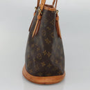 LOUIS VUITTON Monogram Bucket PM Shoulder Bag M42238 LV Auth ep9612-4