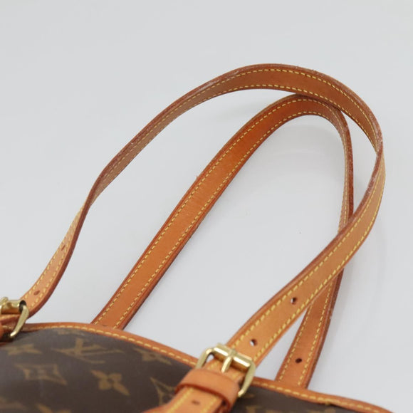 LOUIS VUITTON Monogram Bucket PM Shoulder Bag M42238 LV Auth ep9612
