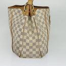 LOUIS VUITTON Damier Azur Galliera PM Shoulder Bag N55215 LV Auth ep9615-3