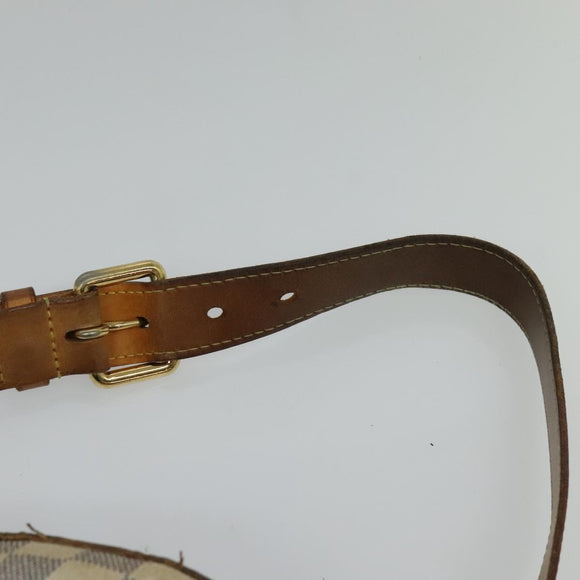 LOUIS VUITTON Damier Azur Galliera PM Shoulder Bag N55215 LV Auth ep9615