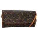 LOUIS VUITTON Monogram Pochette Twin GM Shoulder Bag M51852 LV Auth ep9618-1
