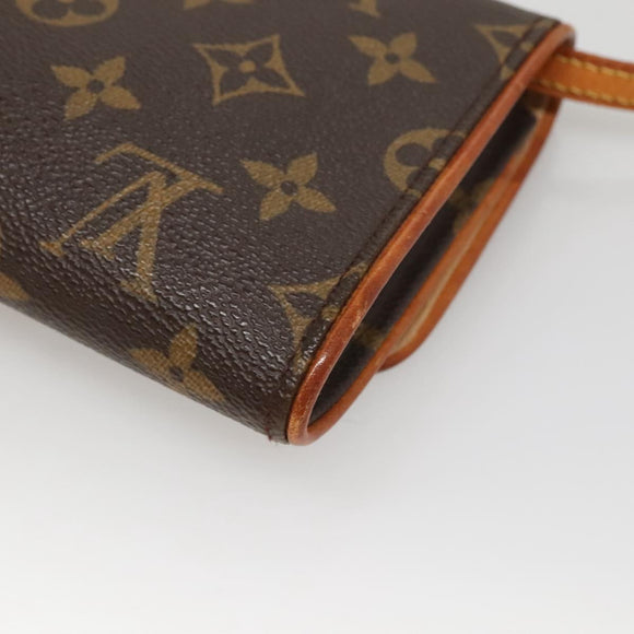 LOUIS VUITTON Monogram Pochette Twin GM Shoulder Bag M51852 LV Auth ep9618