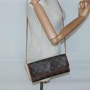 LOUIS VUITTON Monogram Pochette Twin GM Shoulder Bag M51852 LV Auth ep9618-20