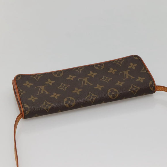 LOUIS VUITTON Monogram Pochette Twin GM Shoulder Bag M51852 LV Auth ep9618