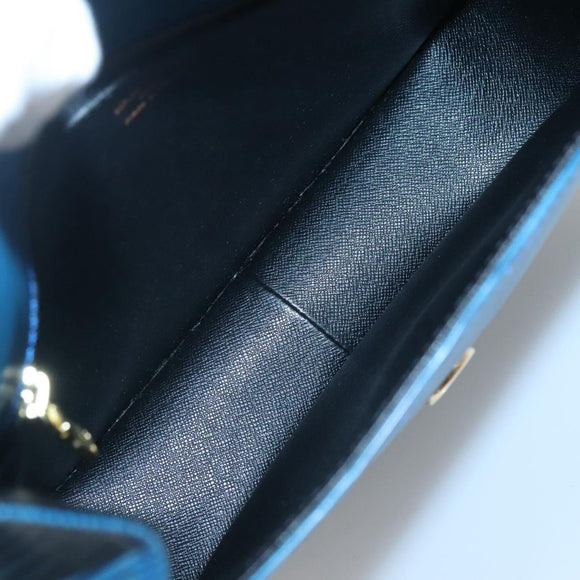 LOUIS VUITTON Epi Saint Cloud GM Shoulder Bag Toledo Blue M52195 LV Auth ep9625