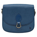 LOUIS VUITTON Epi Saint Cloud GM Shoulder Bag Toledo Blue M52195 LV Auth ep9625-13