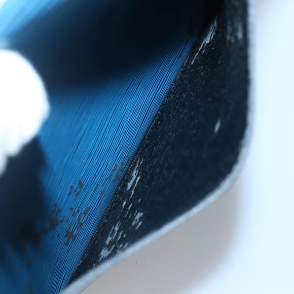 LOUIS VUITTON Epi Saint Cloud GM Shoulder Bag Toledo Blue M52195 LV Auth ep9625