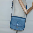 LOUIS VUITTON Epi Saint Cloud GM Shoulder Bag Toledo Blue M52195 LV Auth ep9625-25