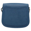 LOUIS VUITTON Epi Saint Cloud GM Shoulder Bag Toledo Blue M52195 LV Auth ep9625-2