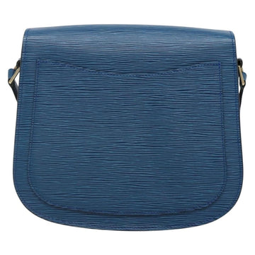 LOUIS VUITTON Epi Saint Cloud GM Shoulder Bag Toledo Blue M52195 LV Auth ep9625 - 0