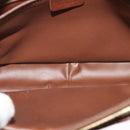 Burberrys Nova Check Clutch Bag PVC Beige Gold Auth ep9636-15