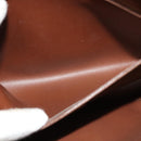 Burberrys Nova Check Clutch Bag PVC Beige Gold Auth ep9636-18