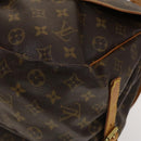 LOUIS VUITTON Monogram Saumur 35 Shoulder Bag M42254 LV Auth ep9649-14